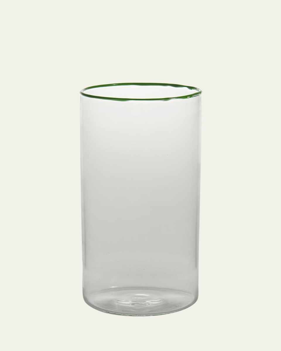 Dark Green Highball Glass